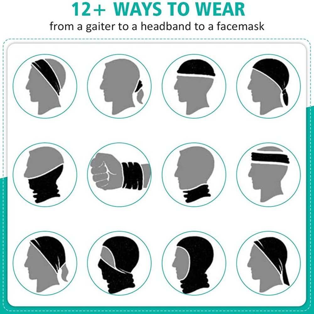 6 pcs Balaclava UV Protection Lightweight Gaiter - Picture 6 of 6